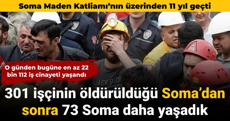 301 işçinin öldüğü Soma Maden Katliamı’ndan beri 73 Soma daha yaşadık