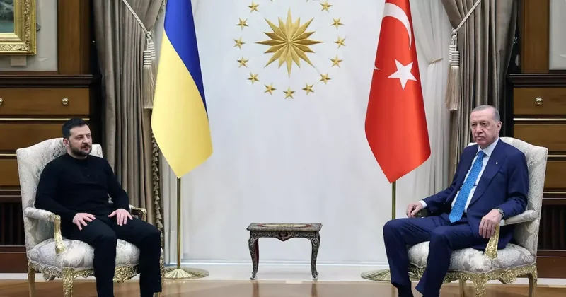 Erdoğan ve Zelenski arasında kritik görüşme!