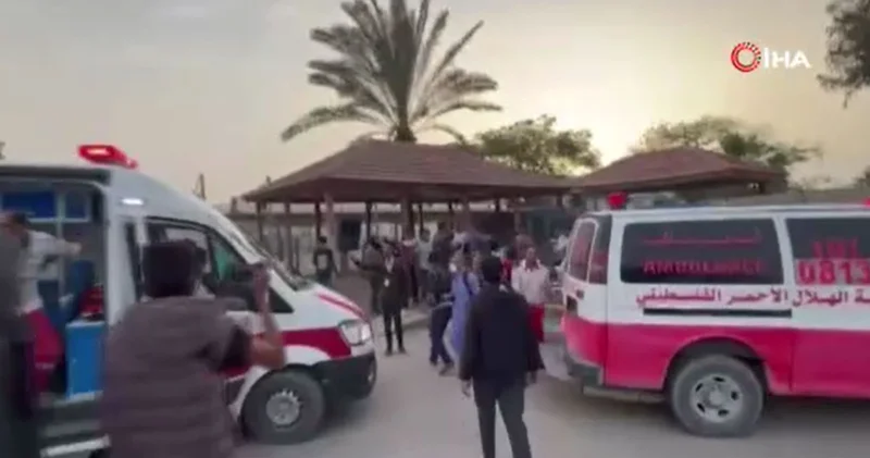 İsrail den hastaneye saldırı! 16 ölü, 70 yaralı