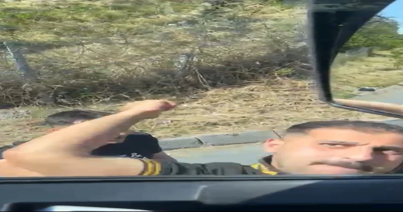 Başakşehir de trafik kavgası: TIR şoförüne sandalye fırlattı