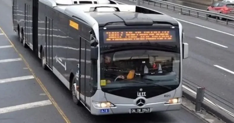 Metrobüs Yangını Söndürüldü