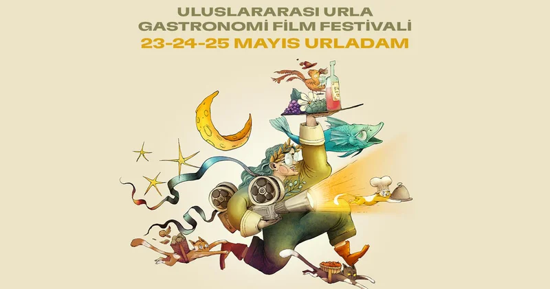 Üç gün sürecek olan Uluslararası Urla Gastronomi Film Festivali nin programı açıklandı
