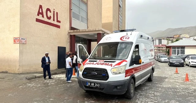 Hakkari de öğrenci servisinin devrilmesi sonucu 8 kişi yaralandı Hakkari Haberleri