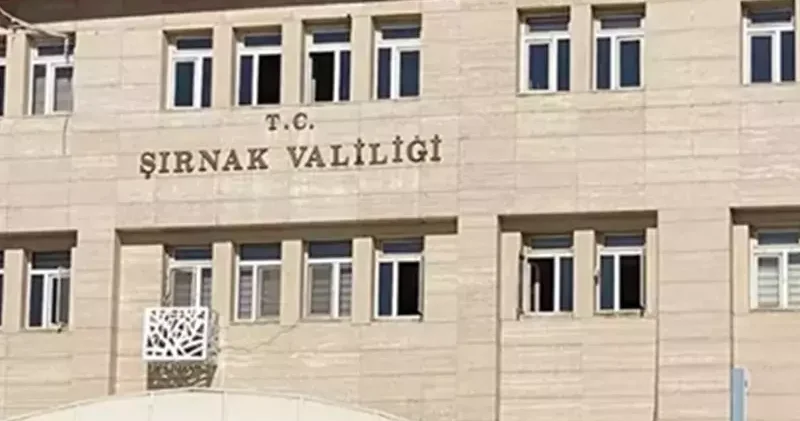 Şırnak ta bazı bölgeler, 15 gün süreyle ‘Geçici özel güvenlik bölgesi’ ilan edildi