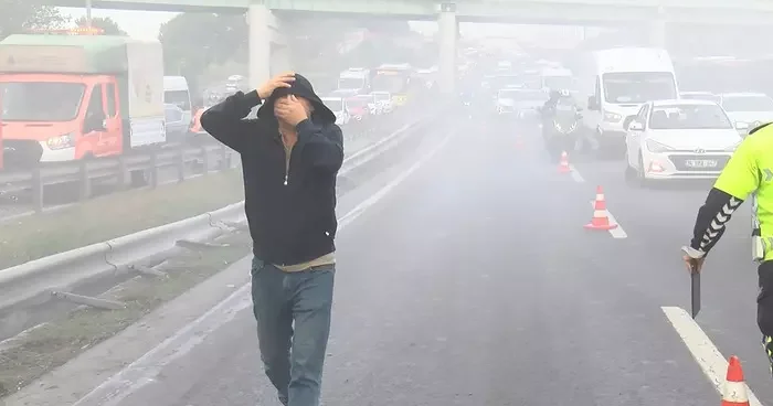 Yer: İstanbul! Her yer beyaza büründü: Hayatı cehenneme çeviren kaza...