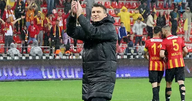 Kayserispor Teknik Direktörü Sergej Jakirovic tan Galatasaray maçı sözleri: En iyi seçenek 1 puan!