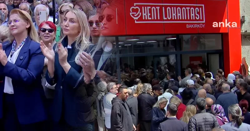 Bakırköy ün ilk Kent Lokantası açıldı! Dilek İmamoğlu da katıldı