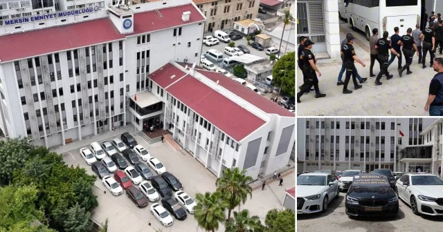 Mersin de 50 milyonluk change operasyonu: 15 kişi yakalandı Mersin Haberleri