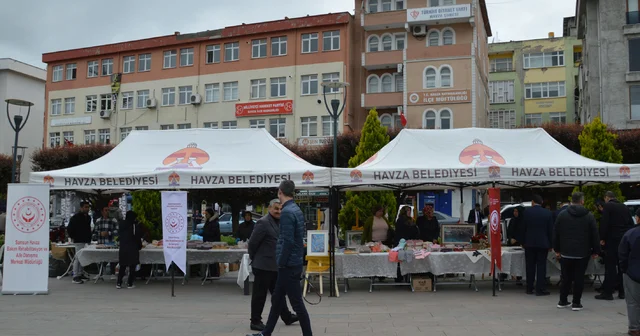 Havza Bakım Rehabilitasyon ve Aile Danışma Merkezi kermes açtı Samsun Haberleri