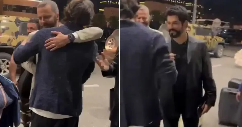 Burak Özçivit e soğuk duş! Herkese sarılıp bir tek onu es geçti
