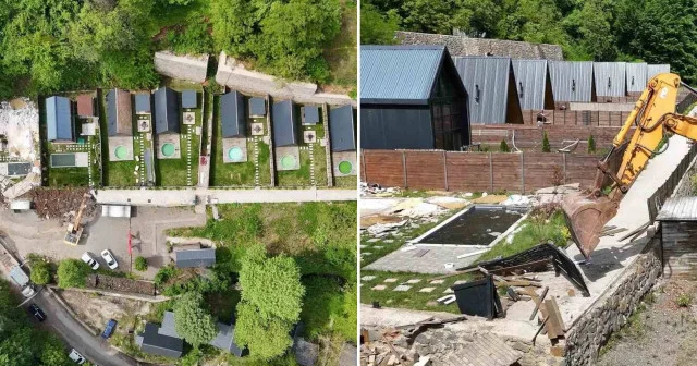Dağın taşın bungalovla dolduğu Kartepe de ruhsatsız yapılara geçit yok: 14 tanesi yıkıldı Aktüel Haberleri
