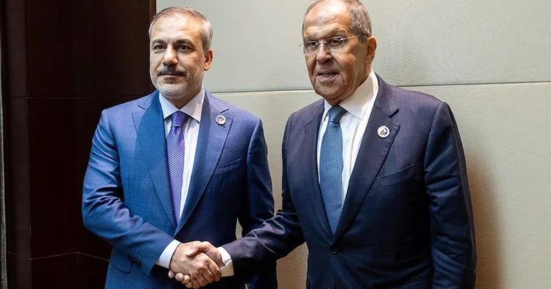 Dünyanın beklediği buluşmadan önce, Fidan ve Lavrov detayları konuştu Sözcü Gazetesi