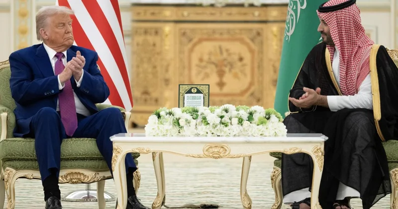 Trump ve Suudi Veliaht Prensi 142 milyar dolarlık anlaşmaya imza attı: Sanırım birbirimizi seviyoruz