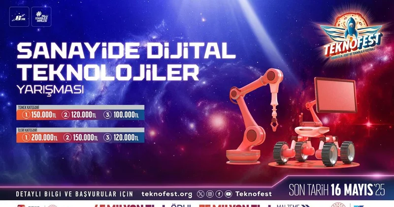Sanayide dijitalleşmenin yeni rotası “Sanayide Dijital Teknolojiler Yarışması” ile belirleniyor! Teknoloji Haberleri
