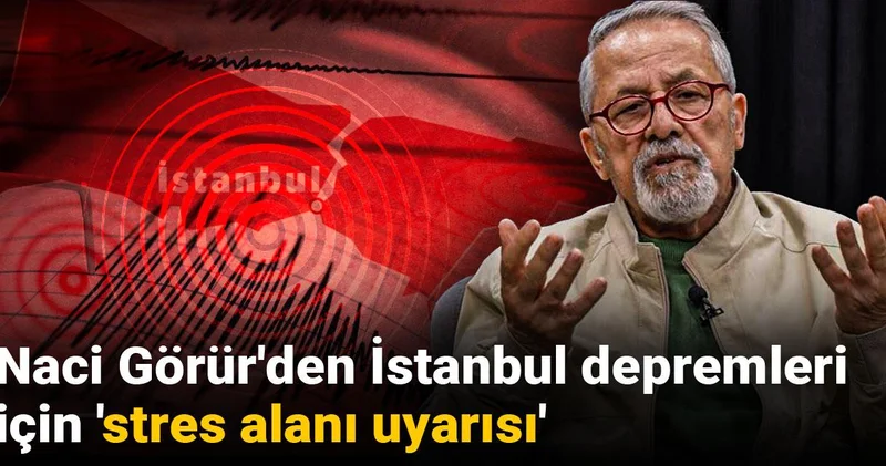 Naci Görür den İstanbul depremleri için stres alanı uyarısı