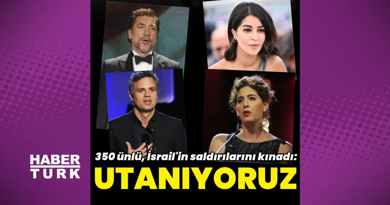 Ünlü isimlerden İsrail e kınama Magazin haberleri