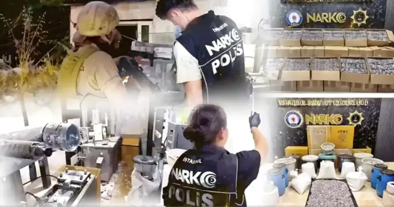 SON DAKİKA: Uyuşturucu imalatçılarına büyük darbe: 2.5 milyon hap ele geçirildi