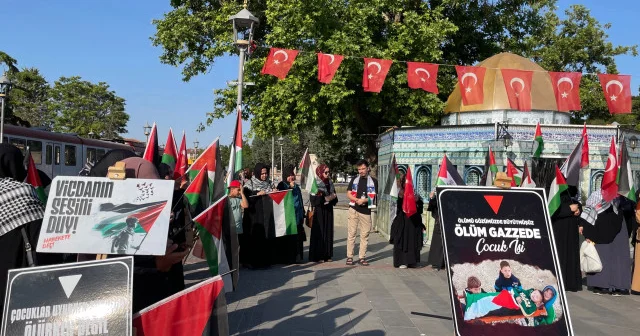 Konya haberleri: Küresel Gazze Yürüyüşü ne destek gösterisi yapıldı Konya Haberleri