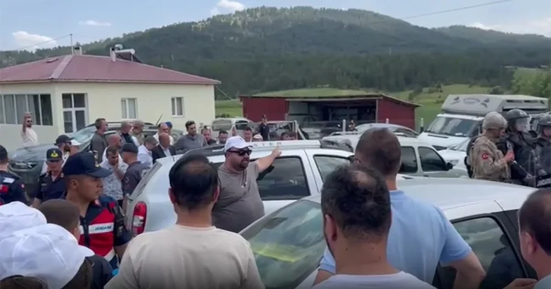 Sinop ta yapılmak istenen maden toplantısı protesto edildi Sözcü Gazetesi