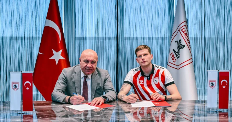 Samsunspor İzlandalı sol bek Tomasson u transfer etti