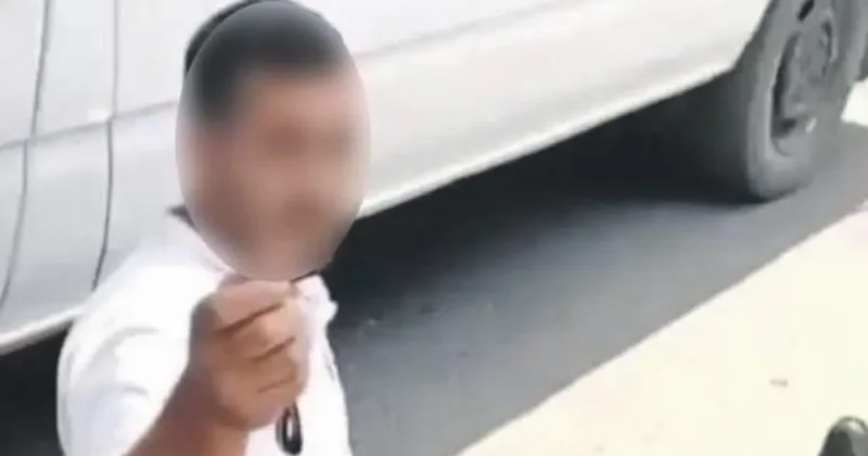 Vurduğu tacizcisini kaydedip paylaştı