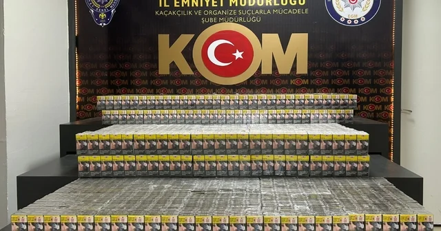 Batman da gümrük kaçağı 5 bin 240 paket sigara ele geçirildi Batman Haberleri