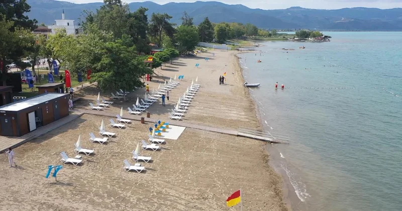 Doğu Marmara ve Batı Karadeniz in mavi bayraklı plajları sezona hazır