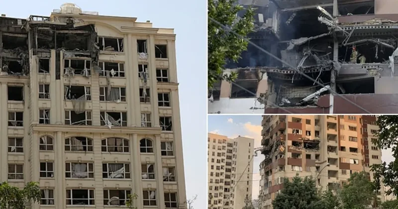 SON DAKİKA İsrail den İran a yeni saldırı dalgası! Tahran da peş peşe patlama sesleri duyuluyor