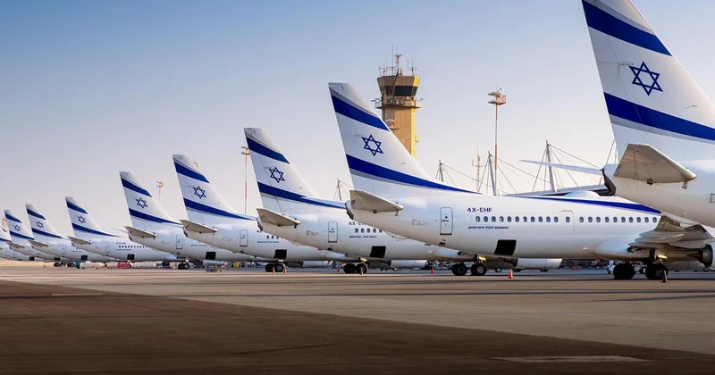 İsrail Havayolları, İran misillemesi nedeniyle Ben Gurion daki yolcu uçaklarını yurt dışına çıkarmaya başladı