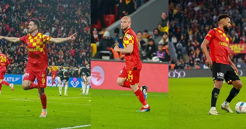 Göztepe de 3 veda daha