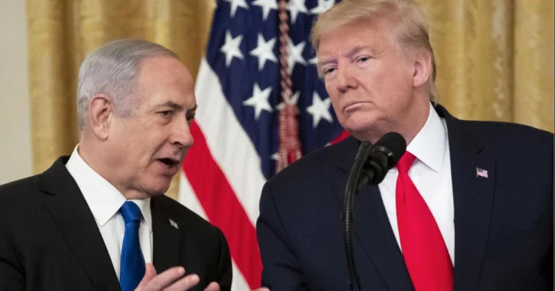 Katil Netanyahu, Trump a teşekkür etti