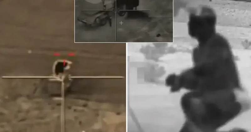 İsrail in İran ı vurduğu anlardan çok özel görüntüler