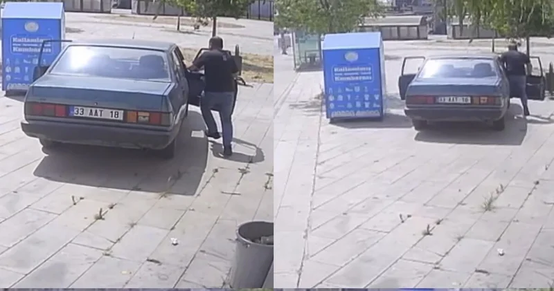 Pazara dalacak aracı durdurdu! Son dakika haberleri