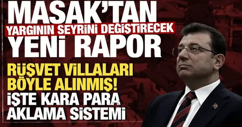 Davanın seyrini değiştirecek rapor: Rüşvet villaları