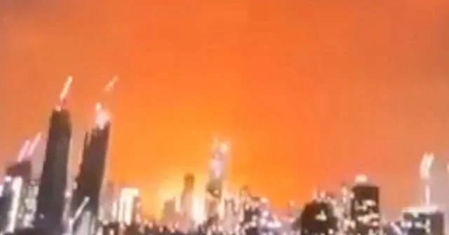 İran İsrail e karşılık veriyor: 150 füze atıldı VİDEO İZLE