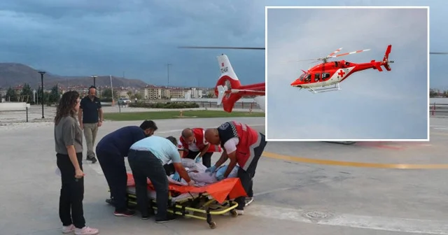 İlaçtan zehirlendi: 17 yaşındaki hasta helikopter ambulansla Ağrı ya sevk edildi Sağlık Haberleri
