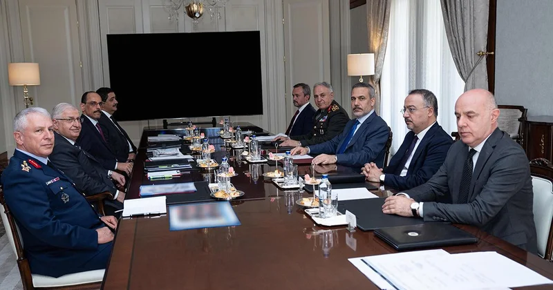 Fidan, Güler, Kalın ve Gürak İsrail saldırılarını görüştü