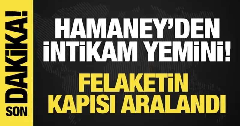 İsrail nükleer savaşı başlattı! Hamaney den intikam yemini!