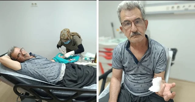 Karpuz keserken parmağını kesti Adana Haberleri