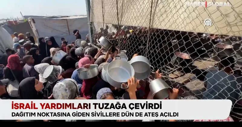 İsrail yardımları tuzağa çevirdi
