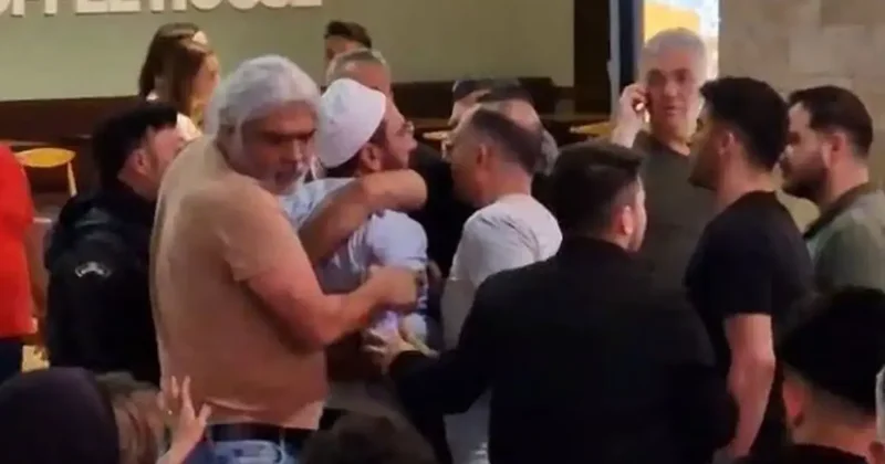 Bolu da AVM de adamına göre muamele kavgası