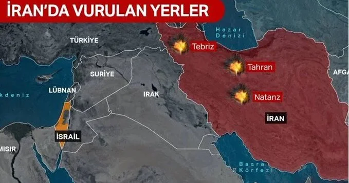 İsrail İran a saldırdı Agos