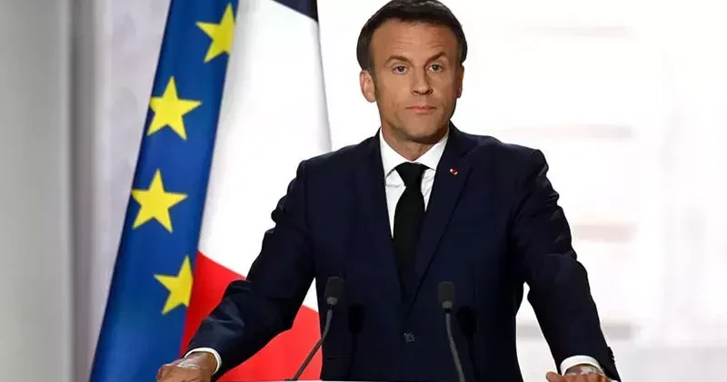 Macron: Avrupa, ABD vergilerine misilleme önlemlerinin hazırlanmasını hızlandıracak