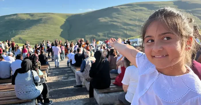 Binlerce kişi bu anı görmek için akın etti! Nadiren ortaya çıkıyor: Gerçek bir mucize
