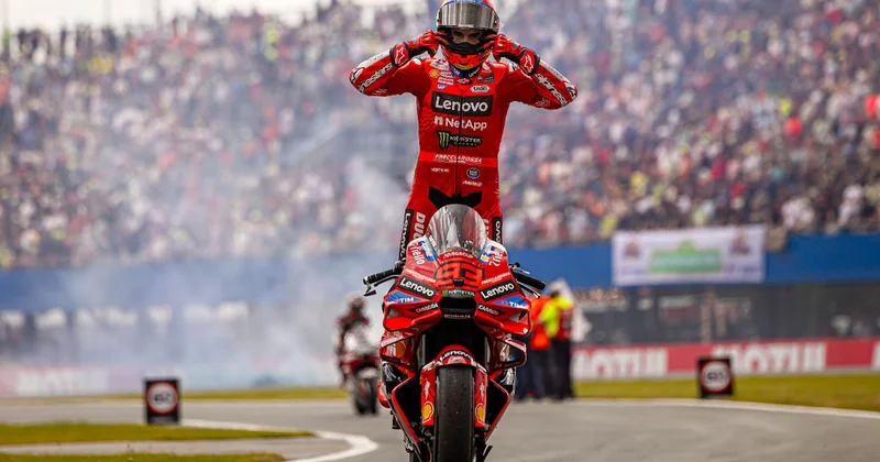 MotoGP de zafer Marquez in Sözcü Gazetesi