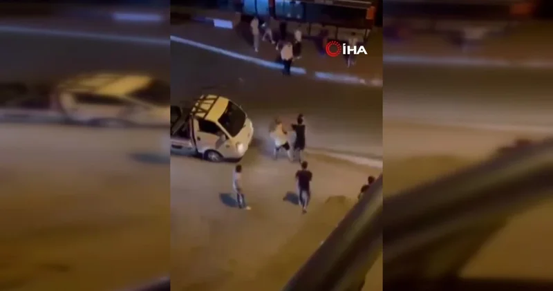 Kadınlara rahatsızlık verdiği iddia edilen şahsa meydan dayağı