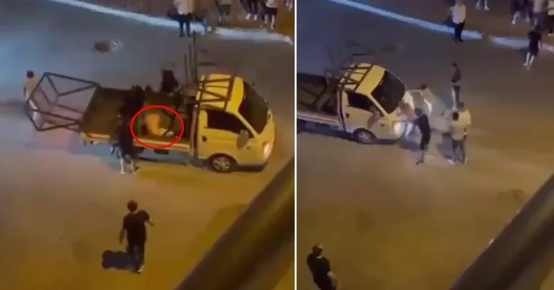 Kadınlara sözlü taciz bulunan adama mahalle dayağı