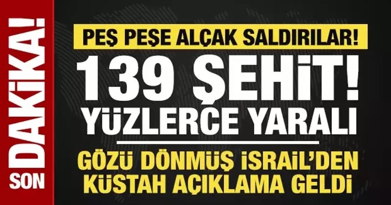 Peş peşe alçak saldırılar! 139 şehit yüzlerce yaralı!