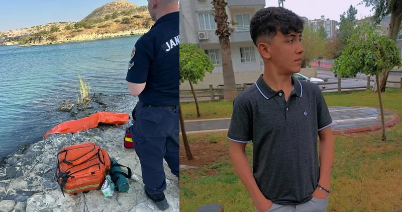 15 yaşındaki çocuk Fırat Nehri nde boğuldu! Cansız bedenini sudan arkadaşları çıkardı