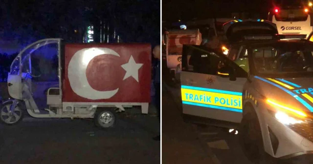 Yolun karşısına geçmek isteyen kadına ters yönden gelen plakasız araç çarptı Eskişehir Haberleri